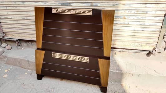 single bed kikar wood