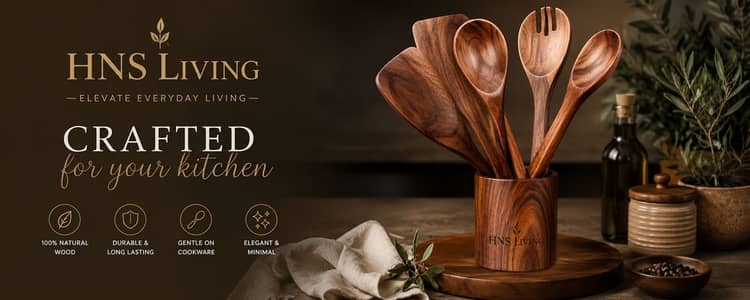 PURE ACACIA WOOD 10 PC SET