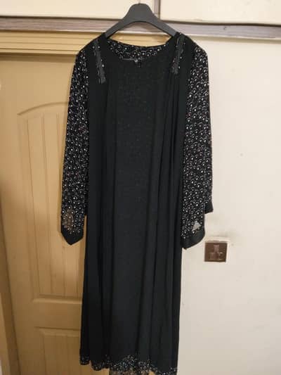 Black abayas .