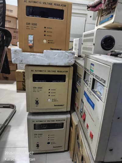 Stabilizer for AC voltage