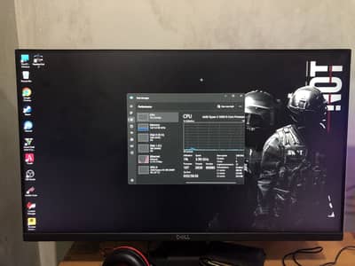 Gaming pc with monitor just motherboard issue