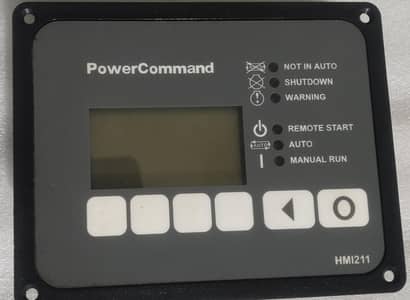 Power command HMI 211