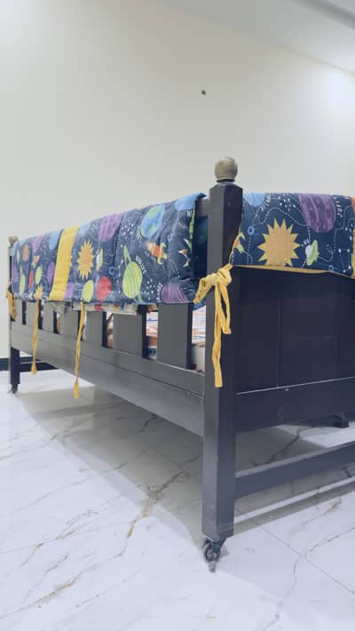 Cot, large size cot, wooden bed | kids wooden bed | pure wooden bed