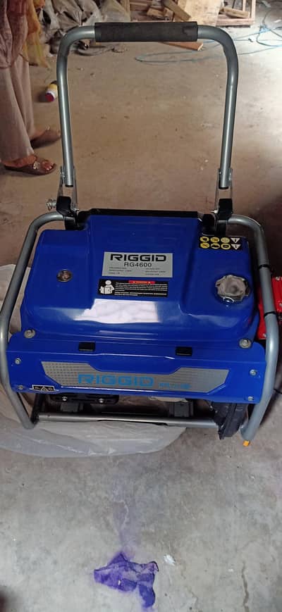 Riggid RG4600 GENERATOR 2.8KVA | ELECTRIC START | PETROL START + GAS |