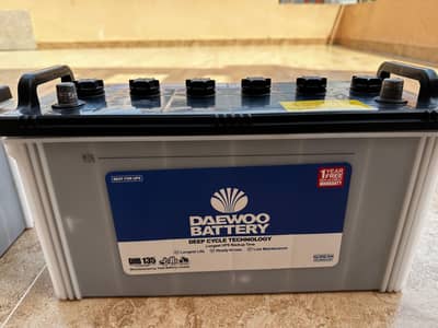 Daewoo 12 Volt,100 Ah, DIB 135, Acid Battery 1 Month Warranty