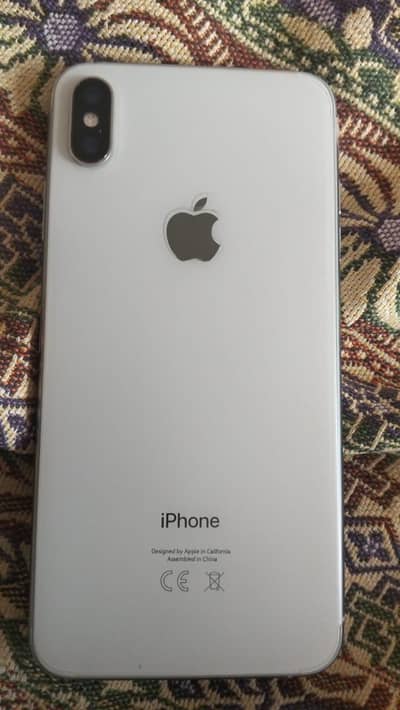 iPhone XS Max fresh piece JV ke andar  yah battery health original 81