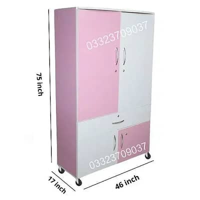 D2 6x4 feet Wooden cupboard Almari wardrobe safe cabinet almirah