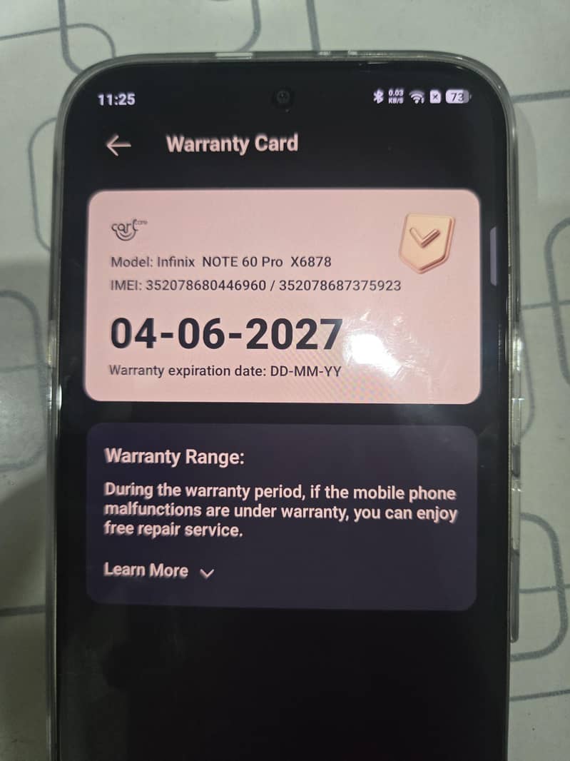 Infinix note 60 pro 7