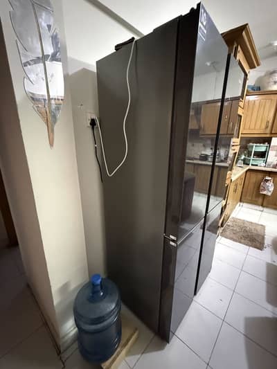 Double door fridge new