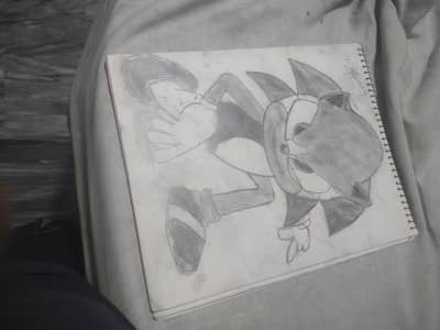 Sonic amazing drawing