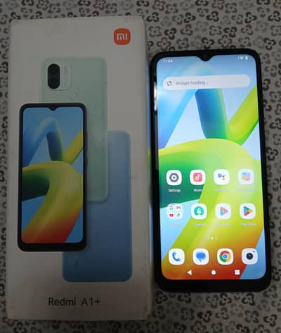Used Xiaomi Redmi A1 Plus with box excellent condition Lahore