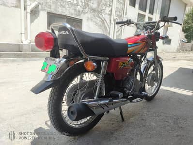 Honda CG 125 2026 Model | 1850 KM Driven | Registered Number