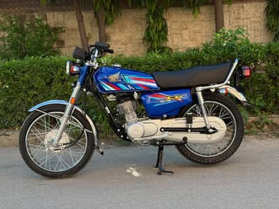 honda 125   5000 kilo meter used