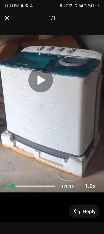 new washing machine brand new 16kg