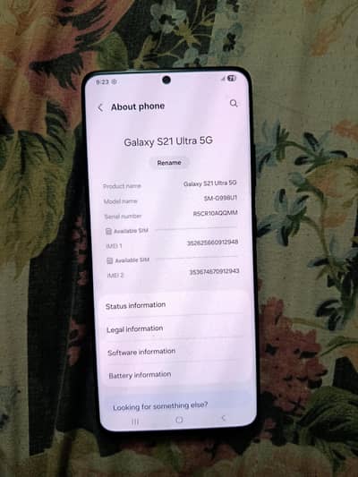 Samsung Mobile S21 Ultra