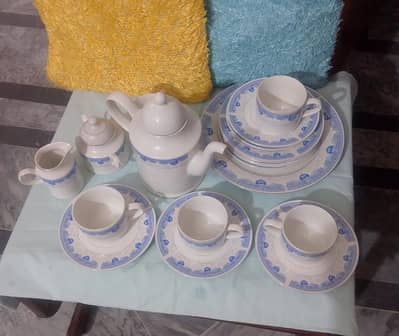 Tea Set with Tray &  Cups – Lightly Used