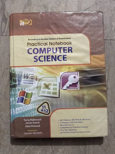 Computer practical Notebook Class 11&12