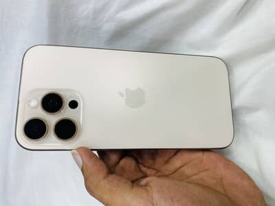 I phone 16pro max jv 256gb with box 95battery