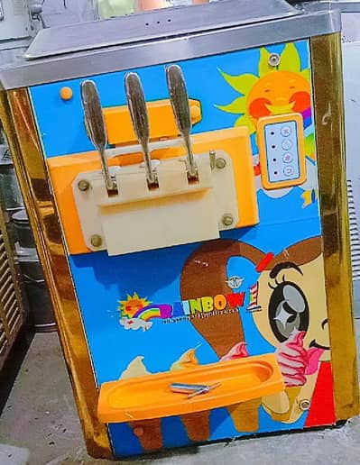 ice cream machine soft 3 handle snow ice cream machine