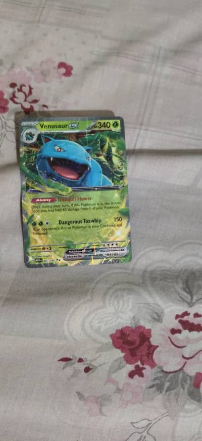 pokemon cards  venusaur