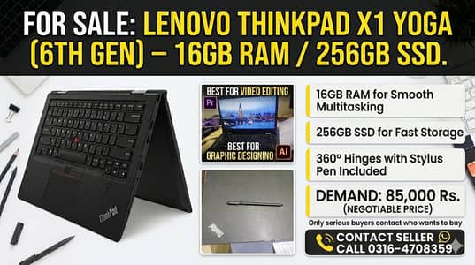 LENOVO YOGA X1 6th Genration