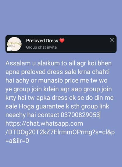 preloved dresses store