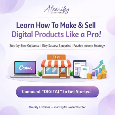 Etsy Shop Setup | Etsy SEO | Digital Products Designing