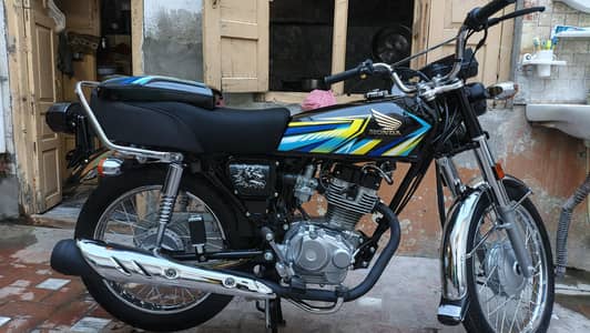CG 125 bikul lush condition