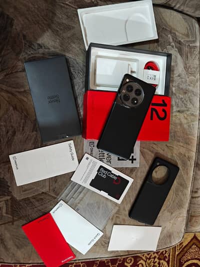 One Plus 12 flagship phone Pta approved 16/512 with Complete Box