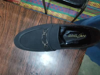 Brand New Black Formal Heel Loafers – Size 40