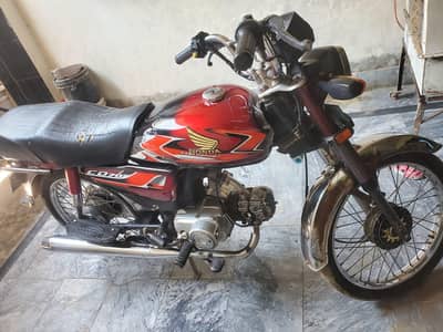 Honda 70cc model 2001 all oky