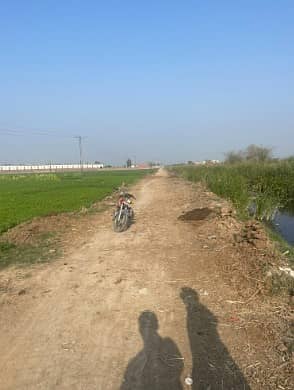 5 kanal land for sale near wives factory-130 ft front on Rohi nala