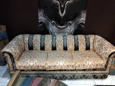 Sofa Set with Center & Side Table
