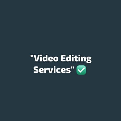 Video Editing