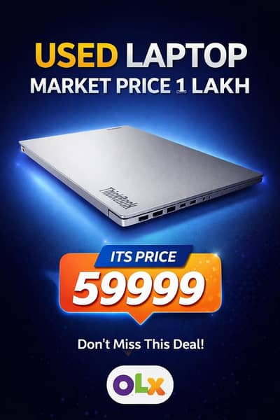 Lenovo Think book 15 core i5  | Good Battery | charger not included |