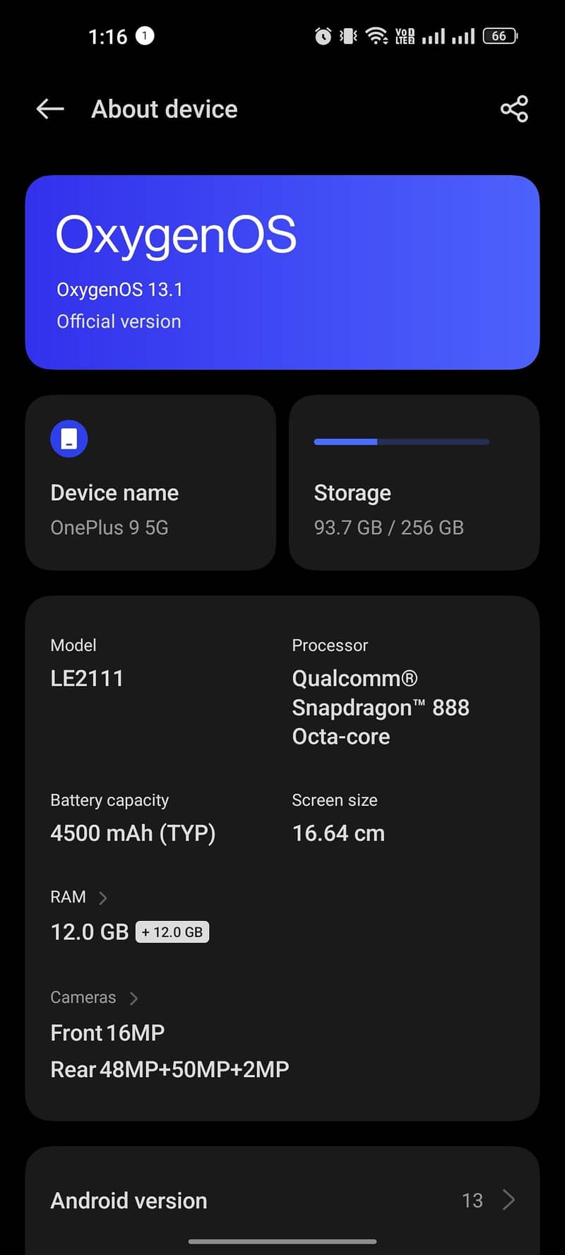 One Plus 9 2
