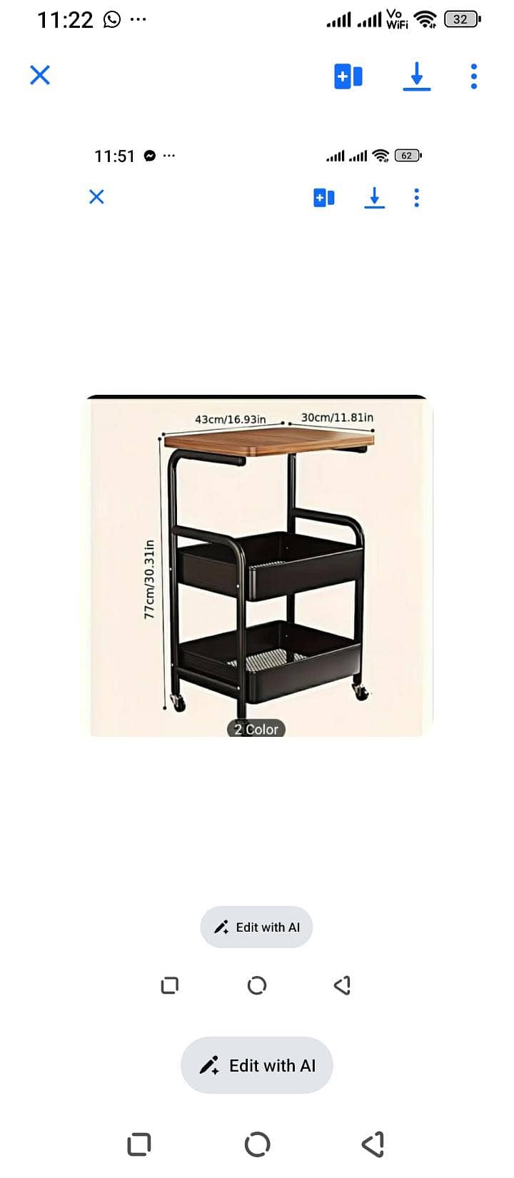 different imported trolley 1