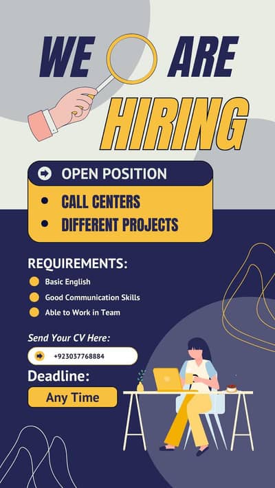 Fresh students can apply for call center / And gaming chat support