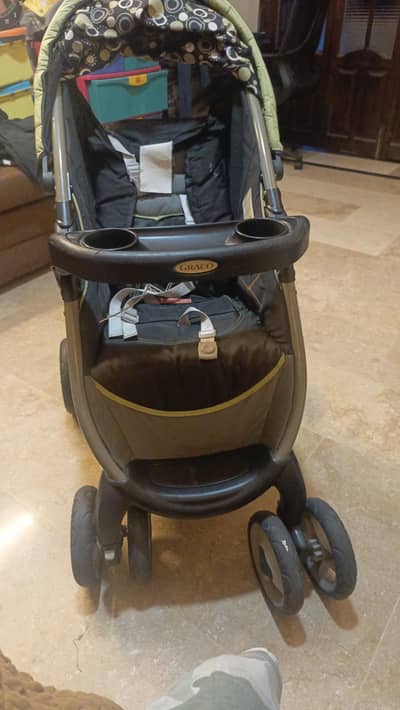 a kids stroller