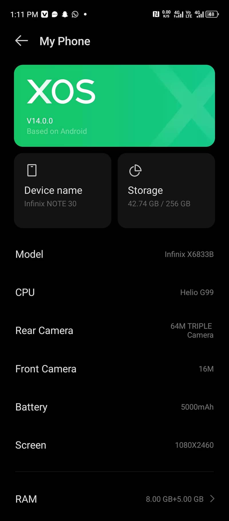 Infinix Note 30 4
