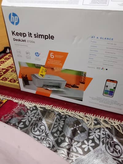 hp 2720e new model wifi all in one color printer scanner photocopier