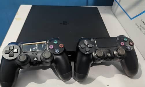 PS4 Sliim 500GB –u Good Condition – With 2 Controller