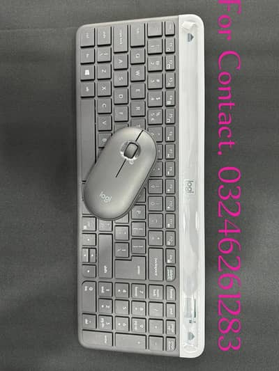 Logitech Wireless keyboard and mouse Pebble Combo