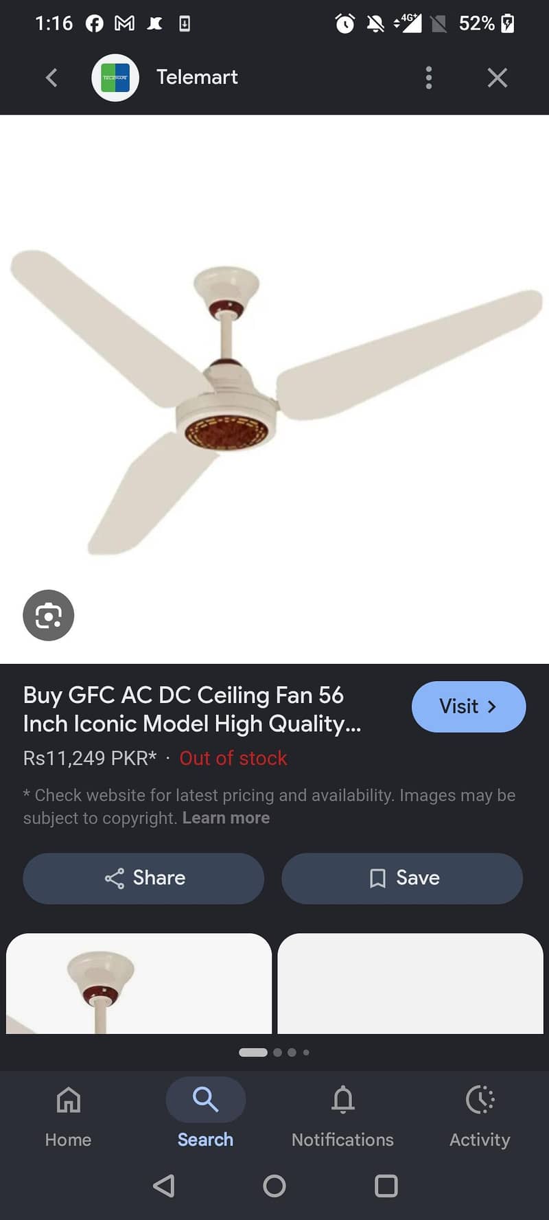 GFC Ceiling Fan 2
