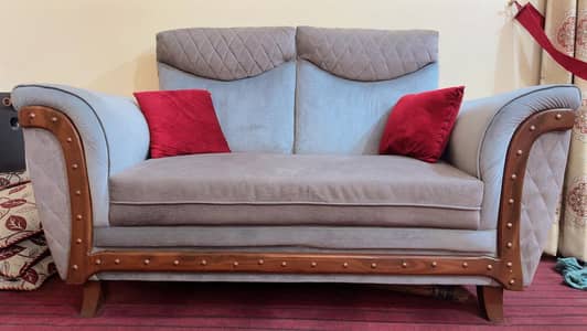 King Size 7 Seater Dual foam Sofa set