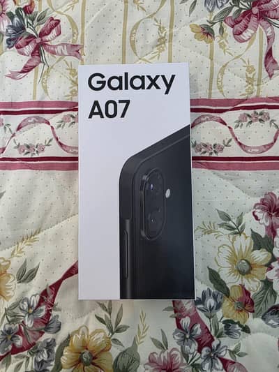 Samsung Galaxy A07 [4GB|64GB) - Brand New, PTA Approved