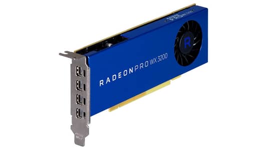 AMD Radeon pro wx 3200_4gb VRAM with 4 display support _ DDR4 _128bit