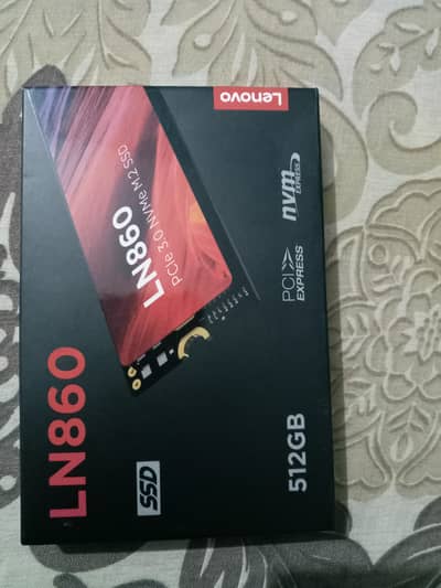 Lexar LN 860 512 SSD NVME
