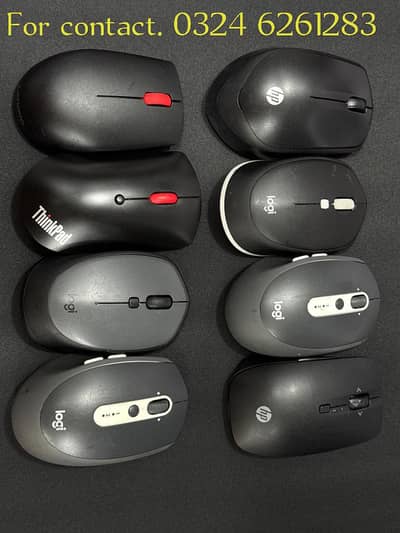 wireless mouse Logitech Lenovo Dell HP Microsoft all available