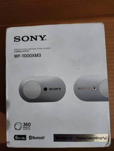 Sony WF-1000 XM3 ANC Earbuds